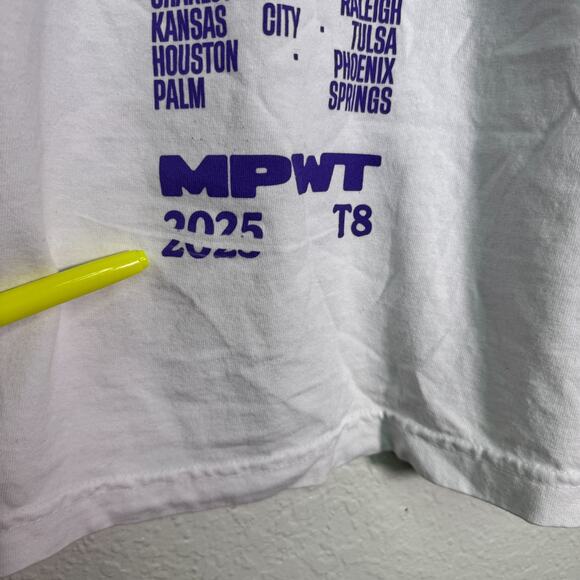 Tate McRae Shirt XL Miss Possessive World Tour Photo Tee MPWT 2025 Concert Merch - Picture 7 of 10
